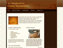 Tablet Screenshot of jimurphywoodworking.com